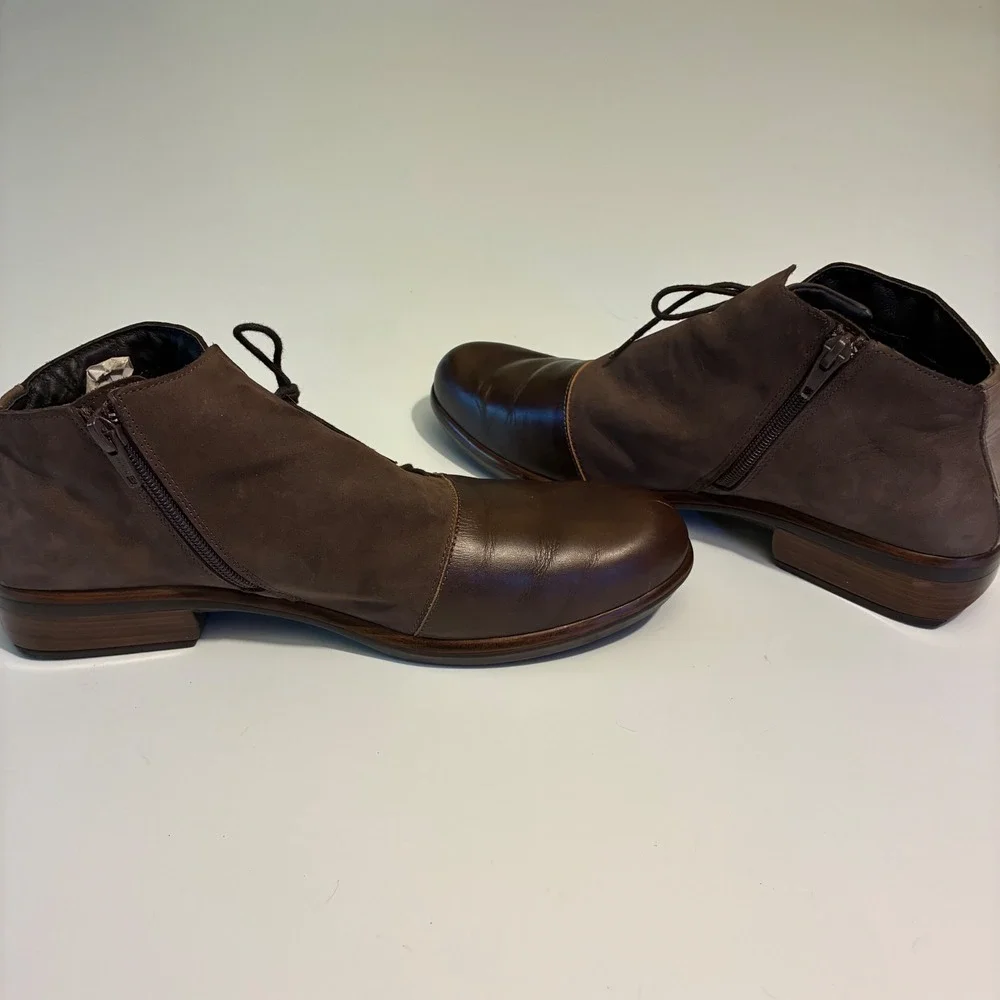 Naot leather nubuck